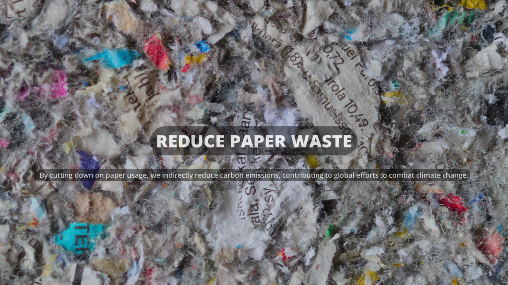 Reduce Paper Waste