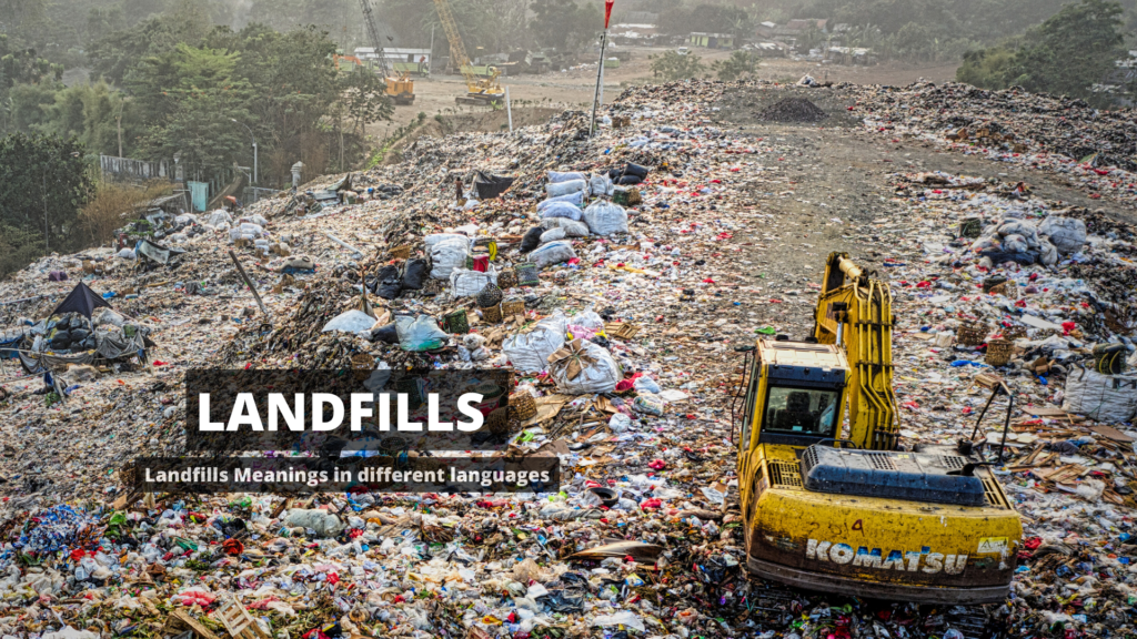 landfills meanings in different languages